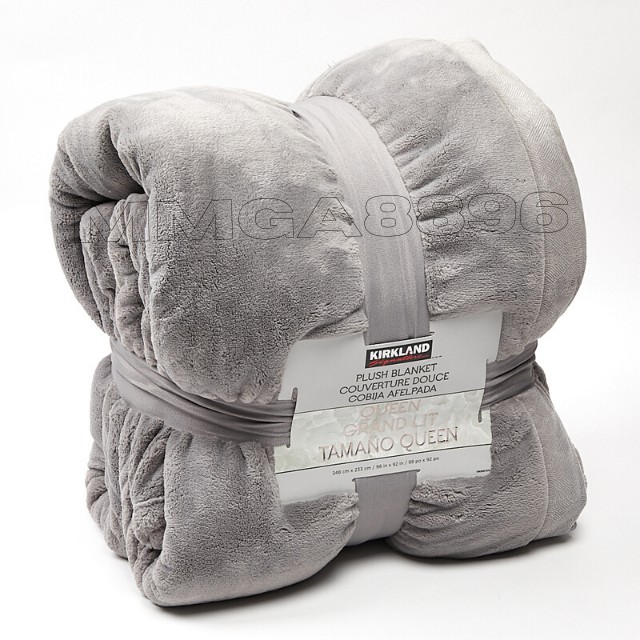 Kirkland Signature Queen Plush Blanket atelieryuwa.ciao.jp