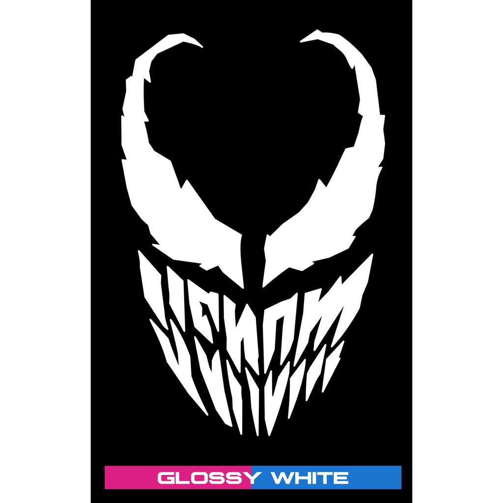 VENOM STICKER DECAL FOR MOTORCYCLE CAR HELMET | Shopee Philippines