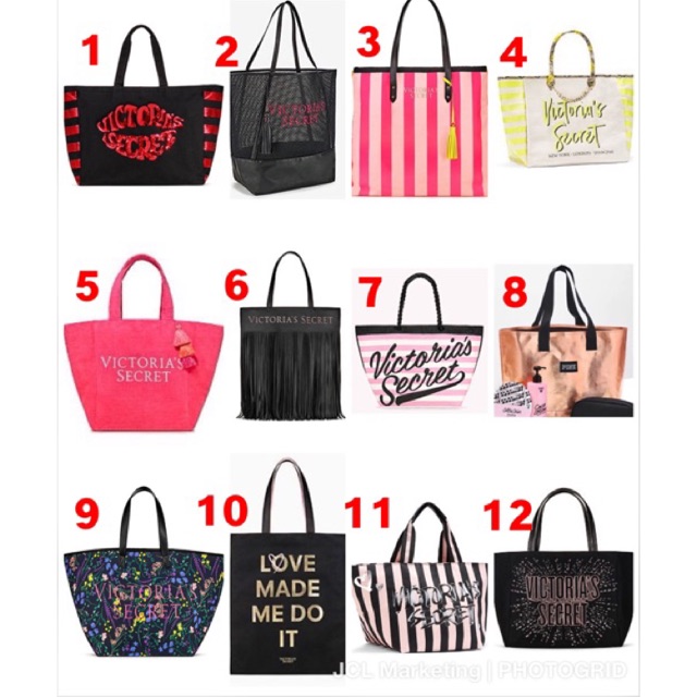 victoria secret tote bag price