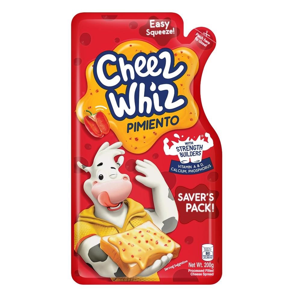 Cheez Whiz Pimiento Easy Squeeze Saver's Pack 200g Shopee Philippines