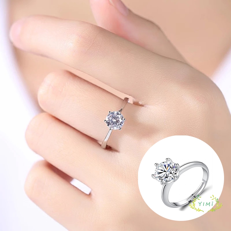 Gold Coated Ring with Zircon Stone for Women | Shopee Philippines