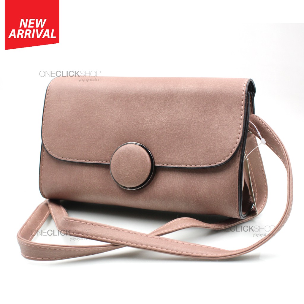 Leather Sling Bag Ladies Fashion Casual Formal Everyday Bag | Shopee ...