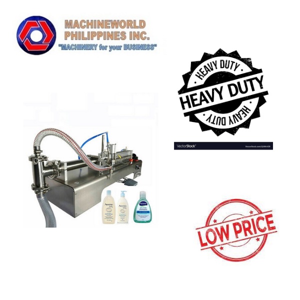 LIQUID FILLING MACHINE SINGLE NOZZLE 500ML Shopee Philippines