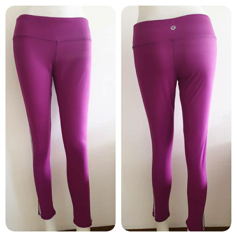 Lululemon Base Pace High-Rise Tight 25 Two-Tone Ribbed, Women's Fashion,  Activewear on Carousell