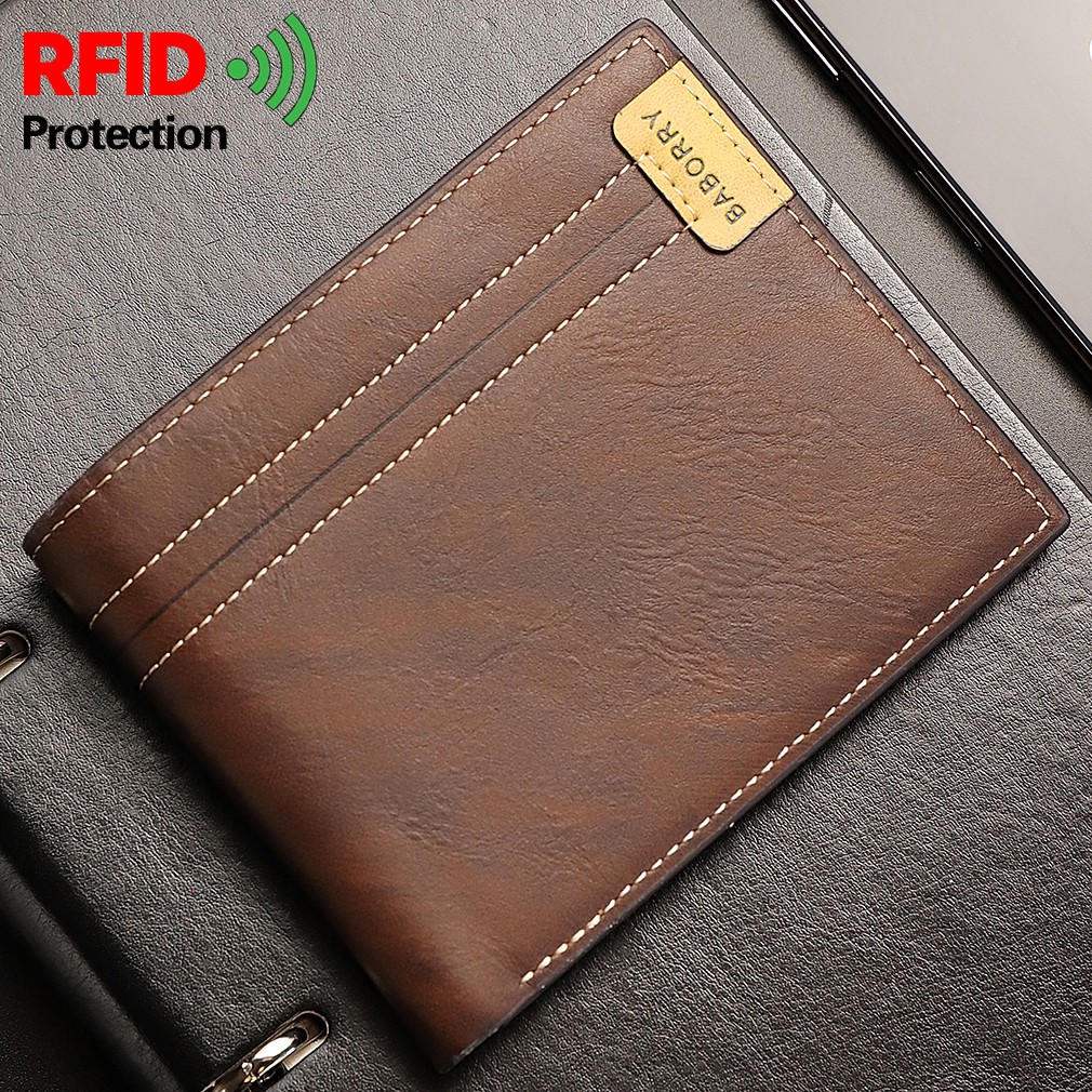 men's multi card wallet