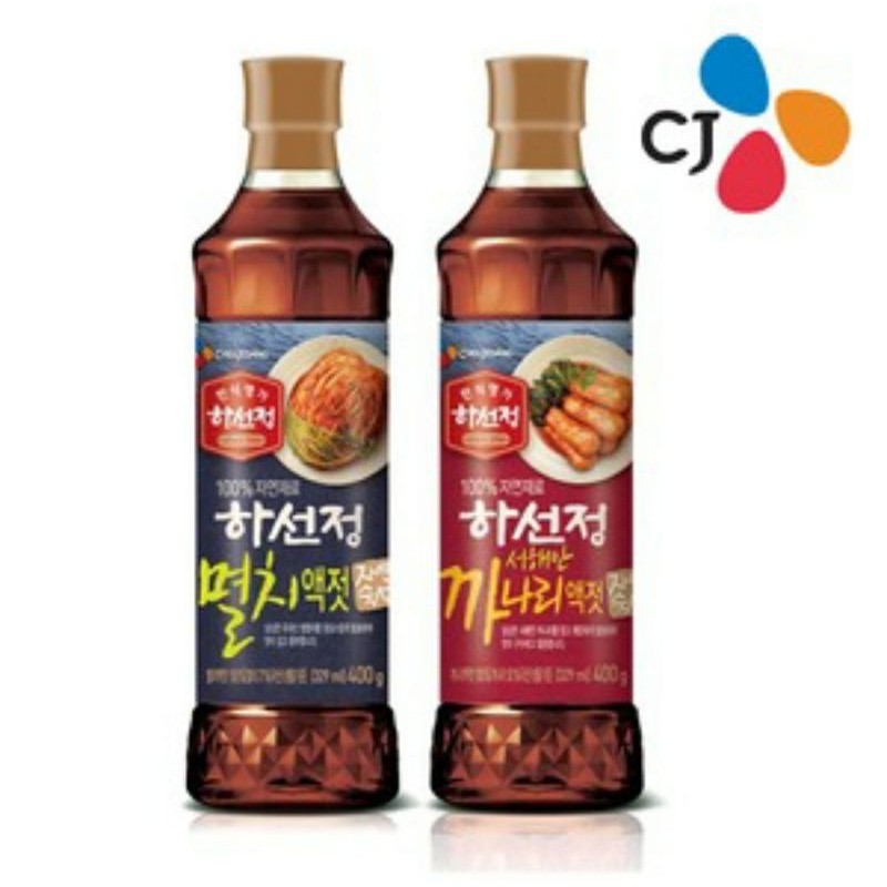 CJ Anchovy Fish Sauce and Canary Fish Sauce 400g Shopee Philippines