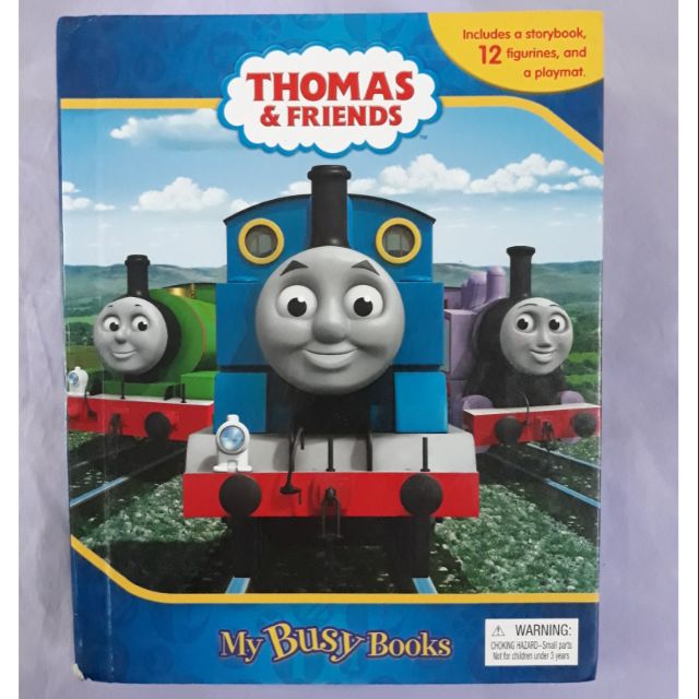 Preloved Thomas & Friends My Busy Books | Shopee Philippines