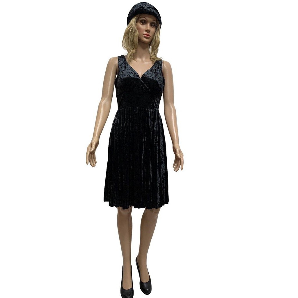 modcloth velvet dress