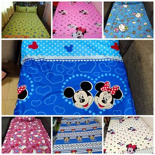 Shopee chekout bedsheet(poly cotton) designs may differ upon availability