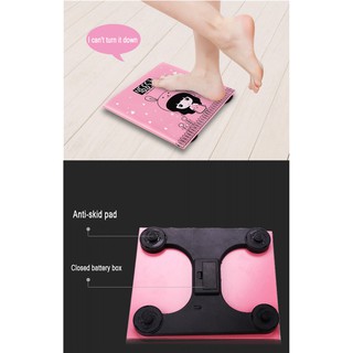 Fashion Cartoon Human Health Scale Mini Electronic Weighing Scales #6