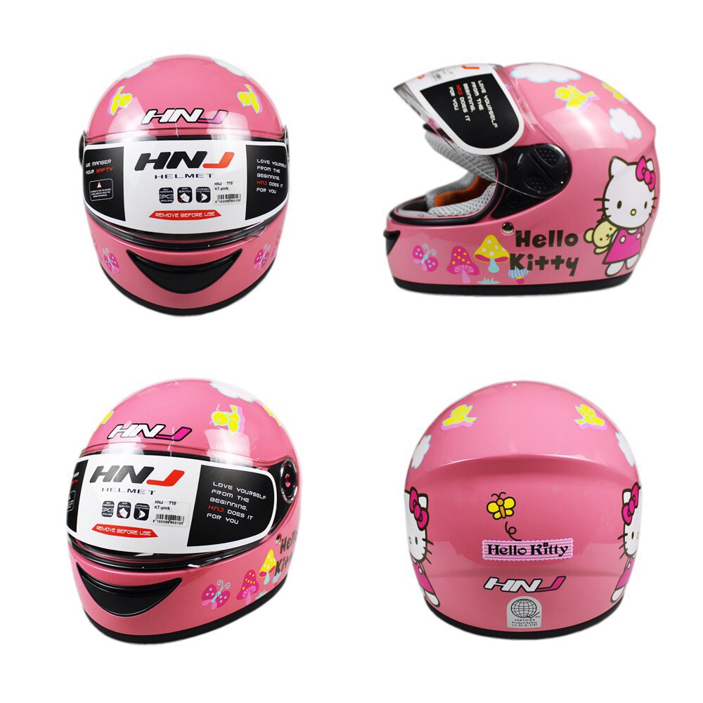 Kids Full Face Helmet,spider Man Hello Kitty Spongebob Motorcycle