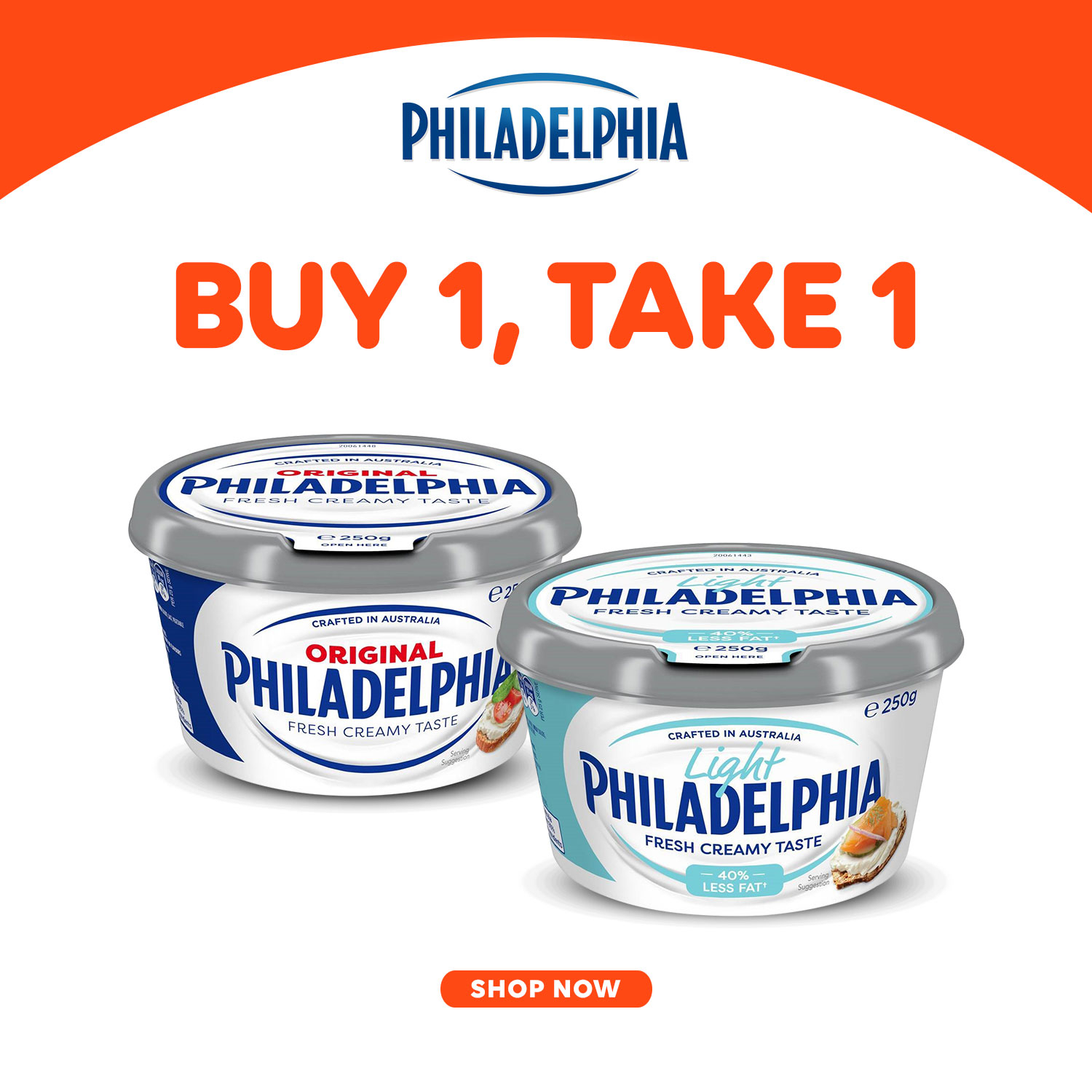 Philadelphia Cream Cheese, Online Shop | Shopee Philippines