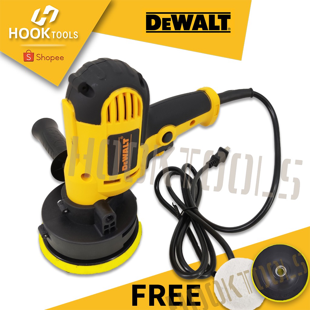 HOOK DeWALT 700W Electric Polisher Car Machine Polishing and Buffing