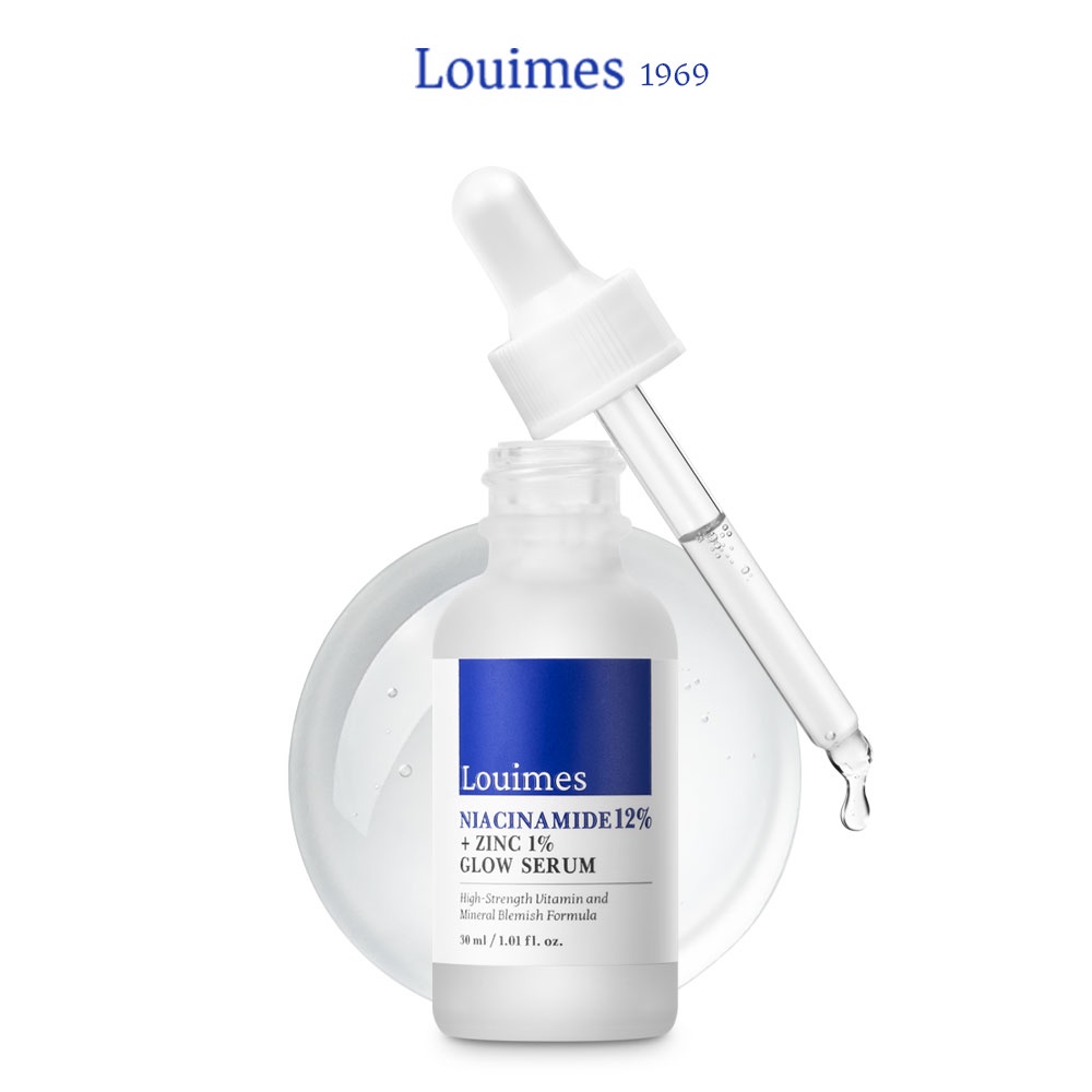 Louimes Niacinamide12+Zinc PCA1 Ultra Glow Niacinamide Serum for face