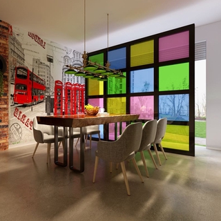 Multi-color Transparent Decorative Window Tint Film Privacy Glass Tint