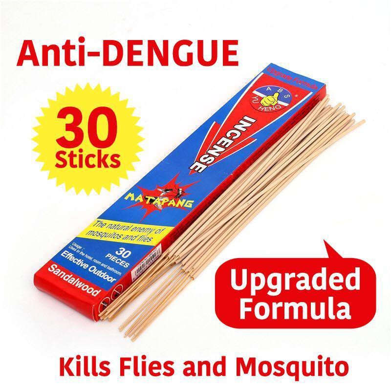 Incense Sandalwood Sticksfor Flies and Mosquito 1box 30pcs Shopee