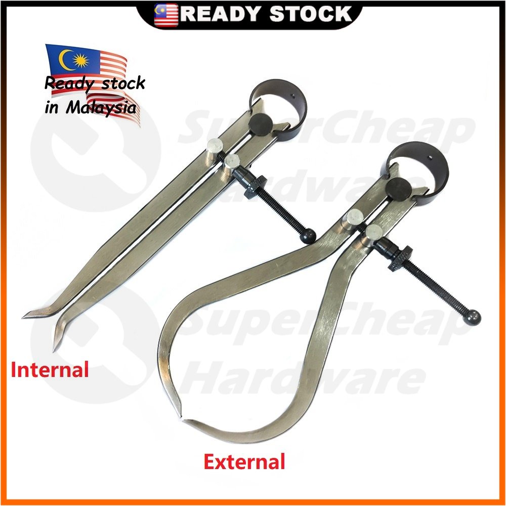 150mm Metal Carbon Steel Spring Caliper Metric Inside Internal Caliper ...