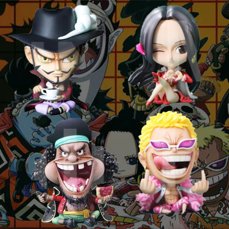 One Piece Q Edition Wang Qiwu Haiying Eyes Doflamingo Empress Hancock Black Beard Action Figures Shopee Philippines