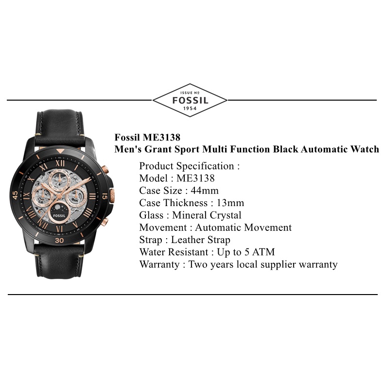 fossil me3138 price