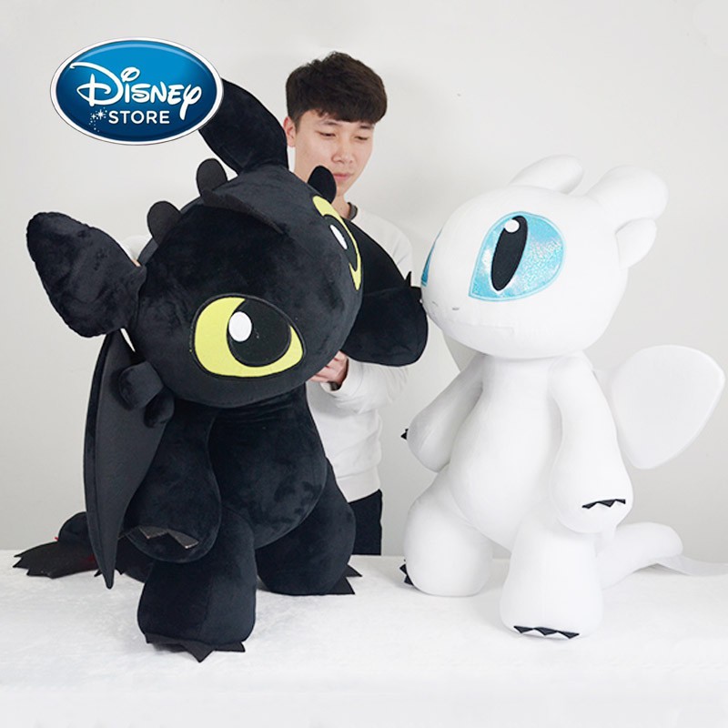 Disney 30CM How To Train Your Dragon Plush Toy Light Fury & Night Fury  Toothless Stuffed Toys Anime | Shopee Philippines
