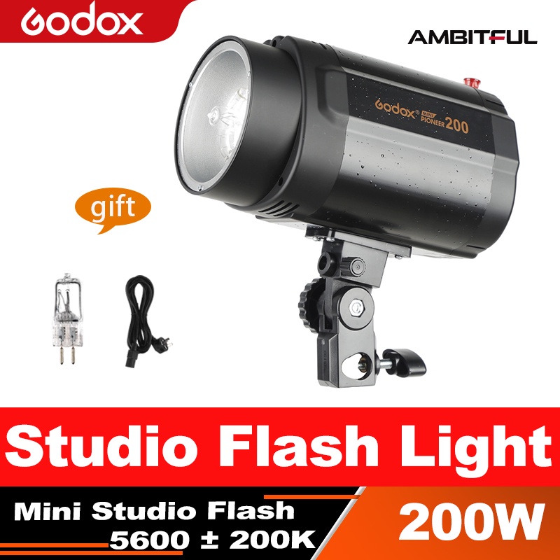 Godox 200W Studio lighting for Photography light Photo Strobe Flash Light Head (Mini Studio Flash) Monolight #1