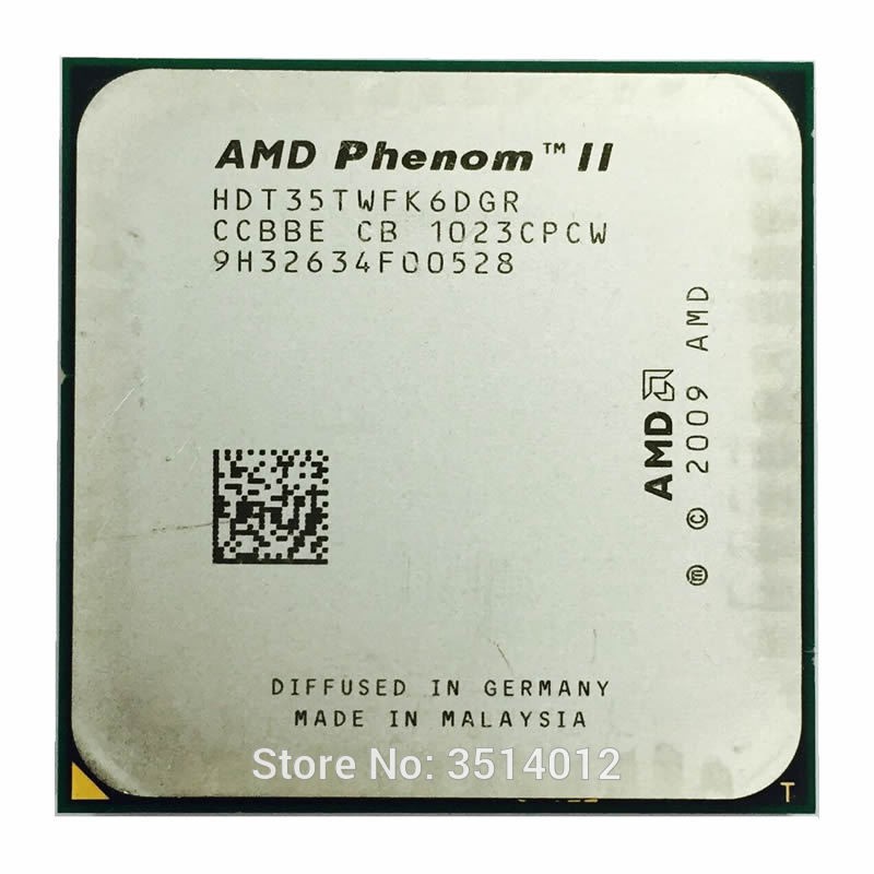 Amd Phenom Ii X6 1035t 1045t 1055t 1065t 1075t 1090t 1100t Six Core Cpu Processor Socket Am3 938 Pin Shopee Philippines