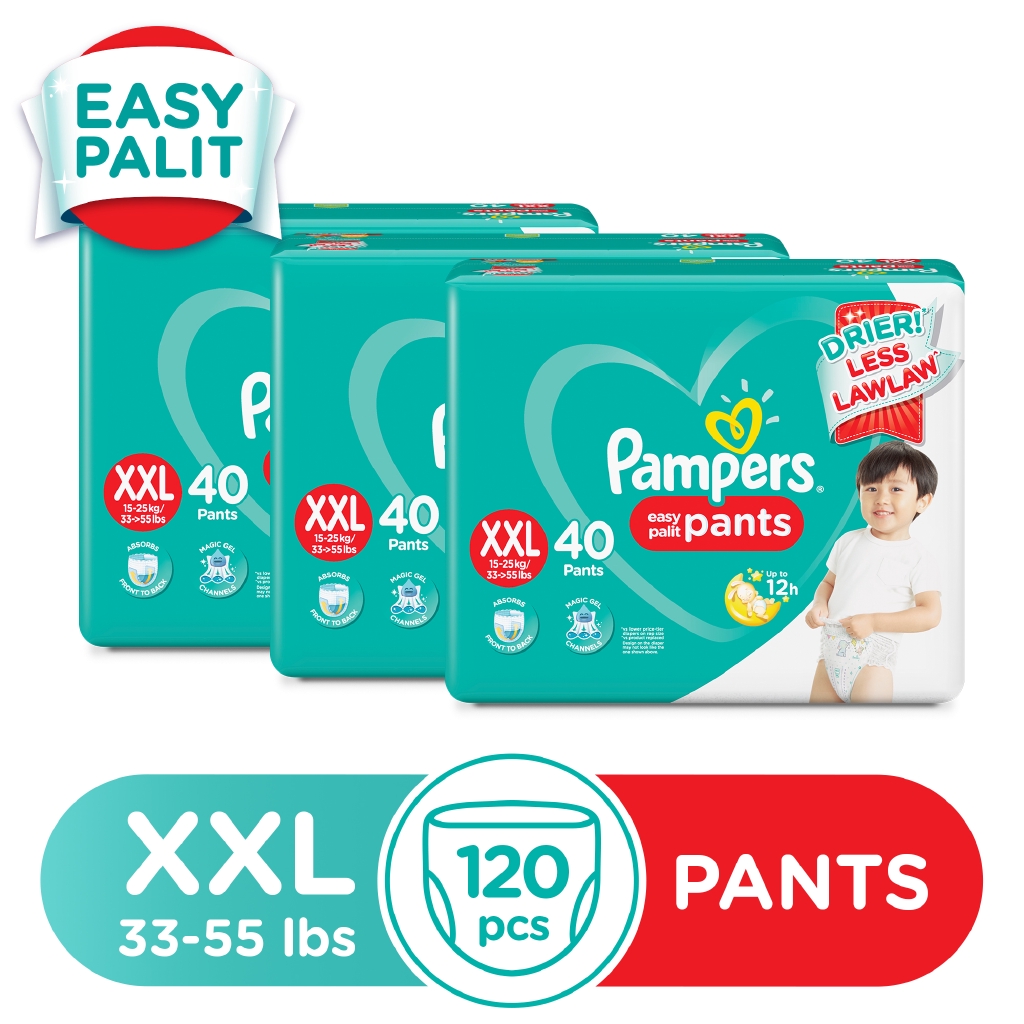 xxl to number size pants