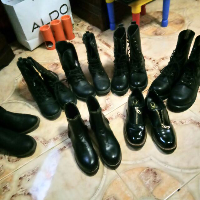 combat boots shopee