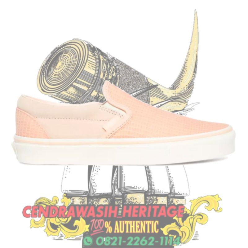 vans multi woven slip on