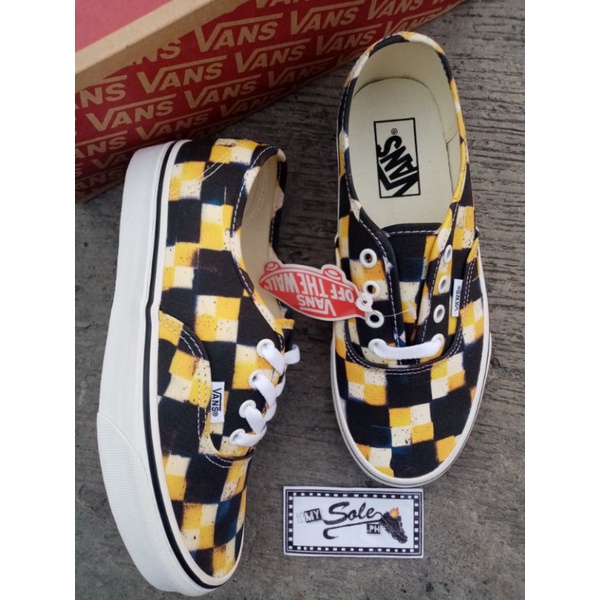 Sunflower And Checkered Vans atelieryuwa.ciao.jp