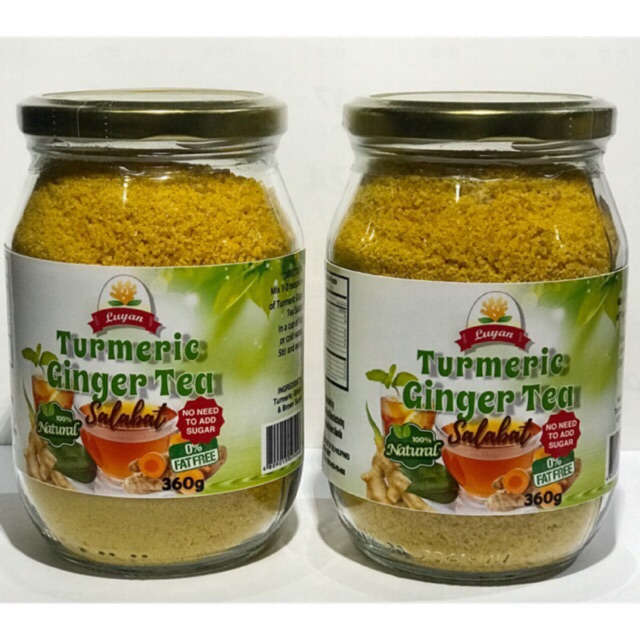Luyan Turmeric Ginger Tea 360g 195 Shopee Philippines