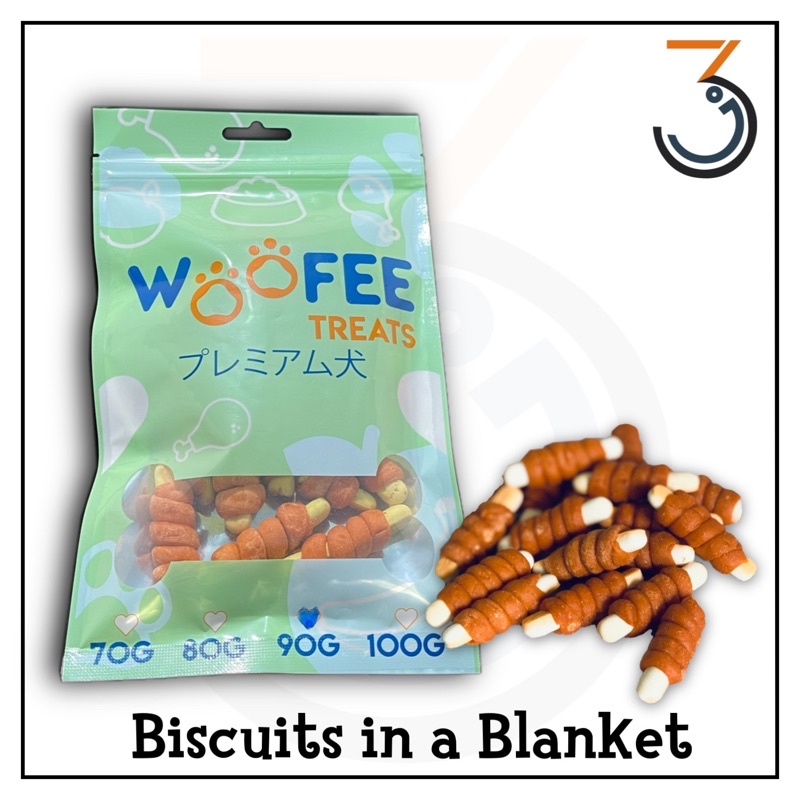 Biscuits in a Blanket Dog Treats 90g - ONHAND COD #2