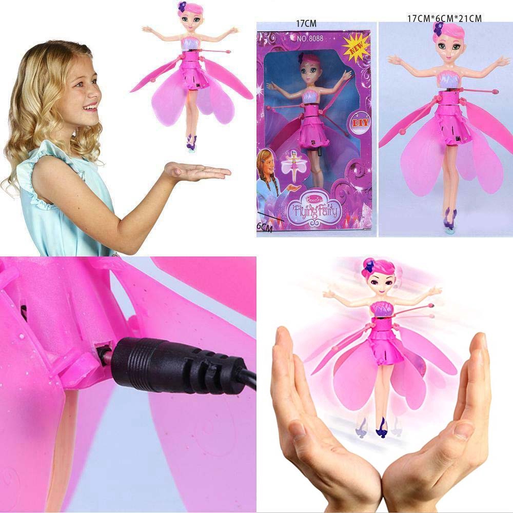 magic flying fairy princess doll infrared kids toys