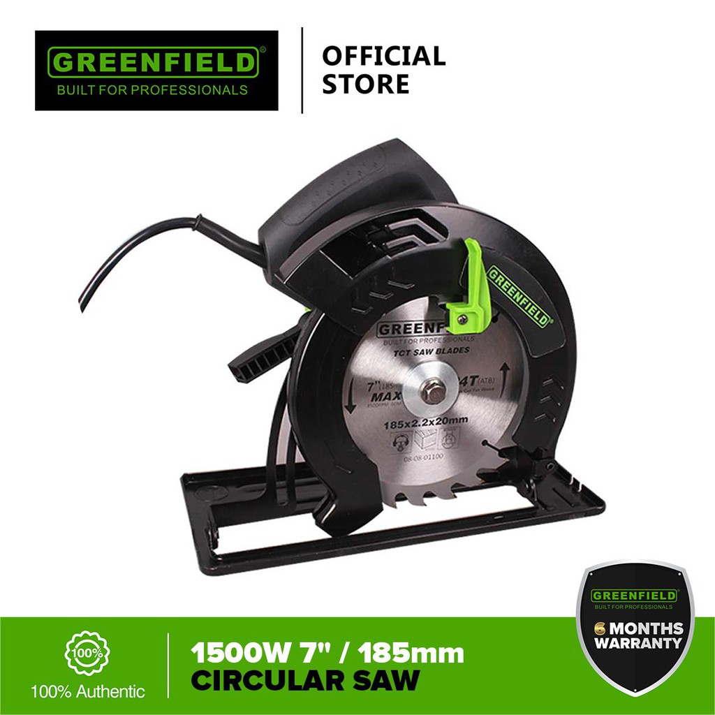 Greenfield 7" / 185mm Circular Saw Shopee Philippines