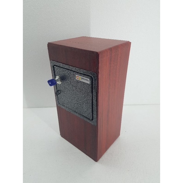 EXTRA BIGRED WOOD Alkansya Vault & Multipurpose Safety Box (Classic