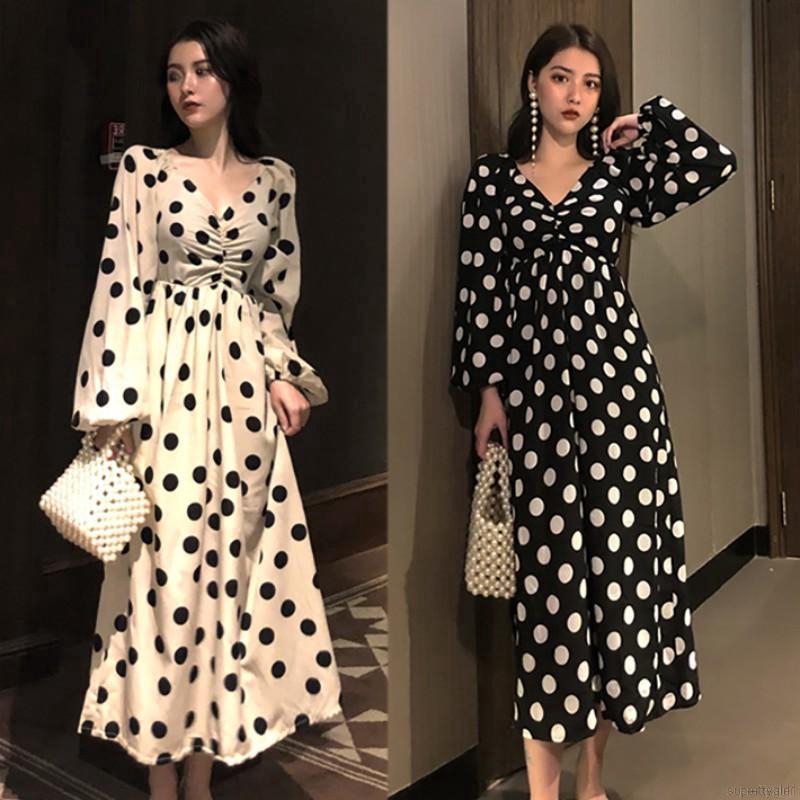 retro fashion polka dot