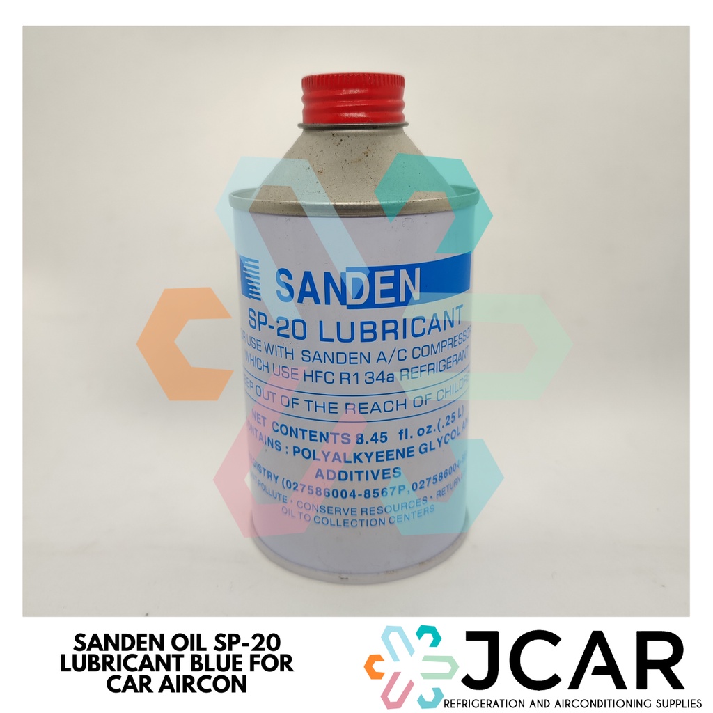 SANDEN OIL SP20 LUBRICANT BLUE FOR CAR AIRCON Shopee Philippines