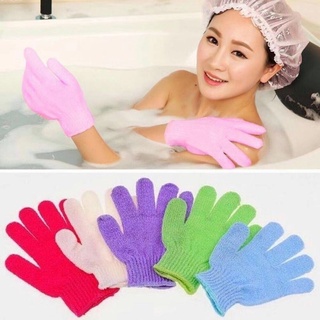 Shower Exfoliating Body Bath Scrub Gloves