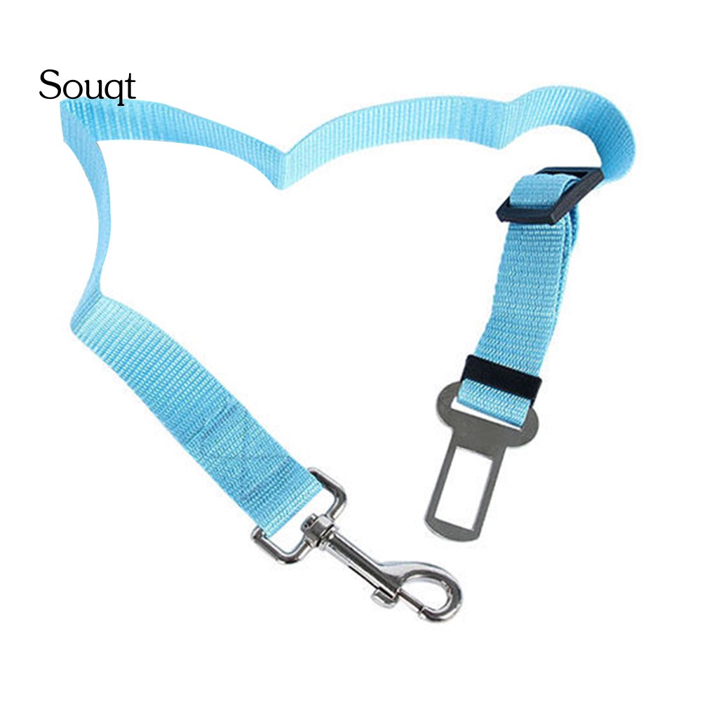 SQ Dog Cat Car Safety Seat Belt Harness Adjustable Travel Restraint Lead Leash #4