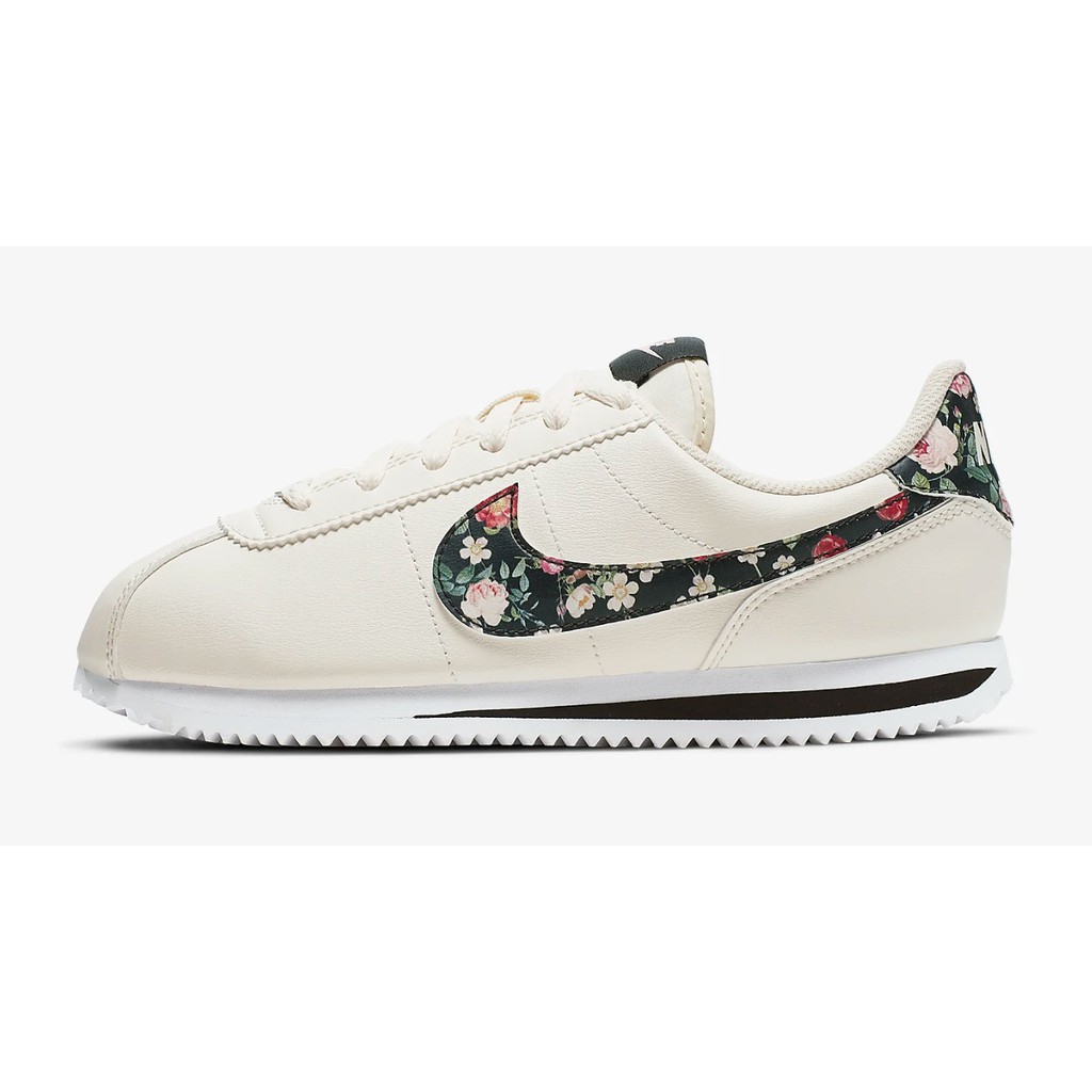 nike cortez flower