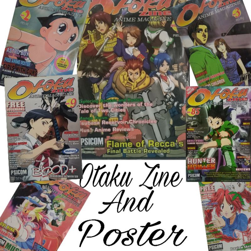 With Poster Otaku Zine 17 Hell Girl Otakuzine Anime Magazine Shopee Philippines