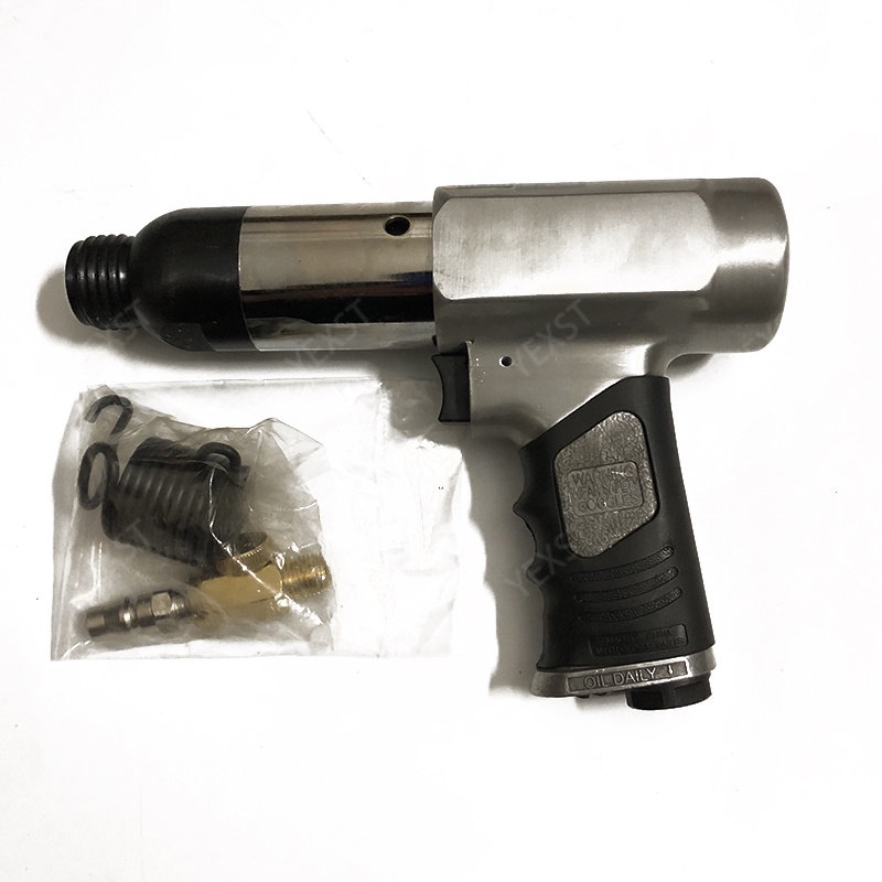 Pneumatic Valve Guide Dismounting Tool Impact Air Shovel With 6PCS