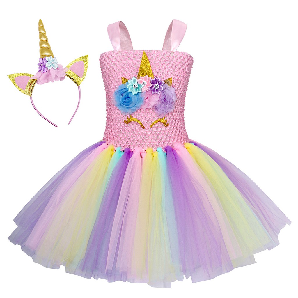 unicorn dress shopee