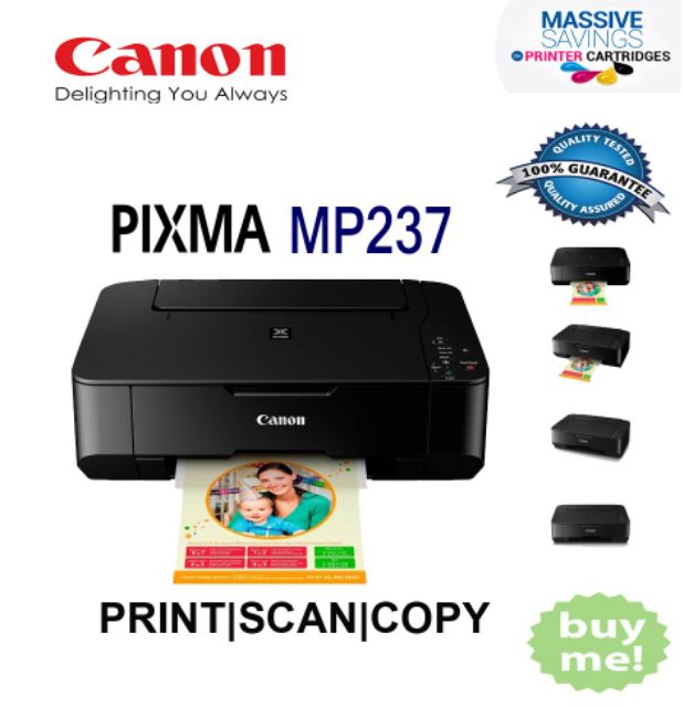 Canon Pixma Mp237 All In One Brand New Ciss Ready Shopee Philippines