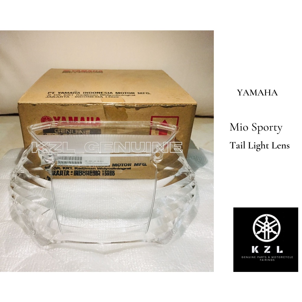 MIO SPORTY TAIL LIGHT LENS YAMAHA GENUINE (ORIGINAL) Shopee Philippines