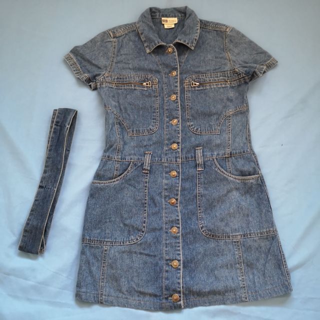 faded glory denim dress