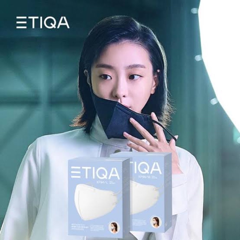 ETIQA Mask KF94 Health Basic Round Mask White Made in Korea | Shopee