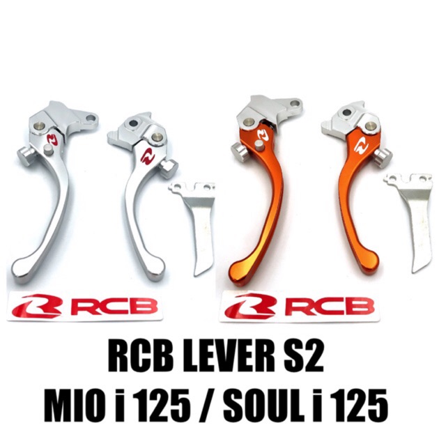 ️RCB BRAKE LEVER SET S2 4 MIO i 125 / MIO SOULi /Mxi 125 Shopee