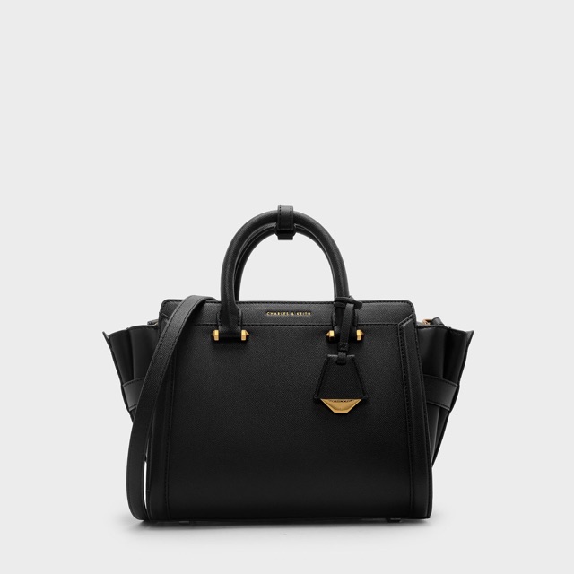 charles & keith trapeze bag