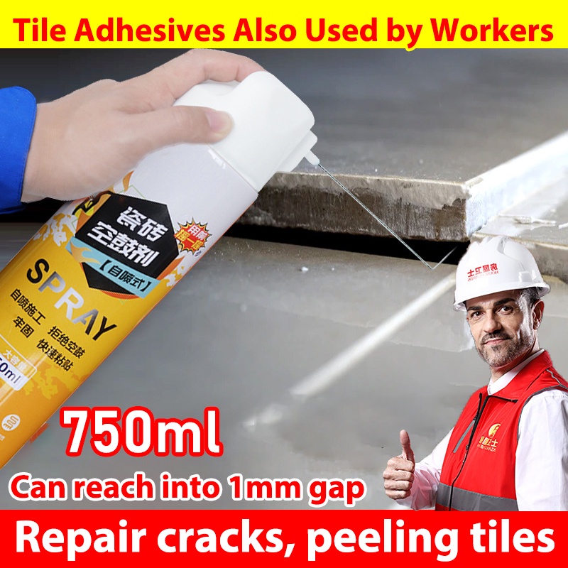 Tile Adhesive For Floor Tiles Repair 750ml With Needle Enhanced ...